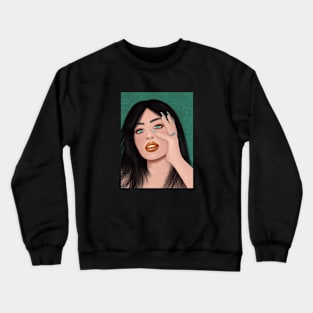 Glam but Grunge Crewneck Sweatshirt